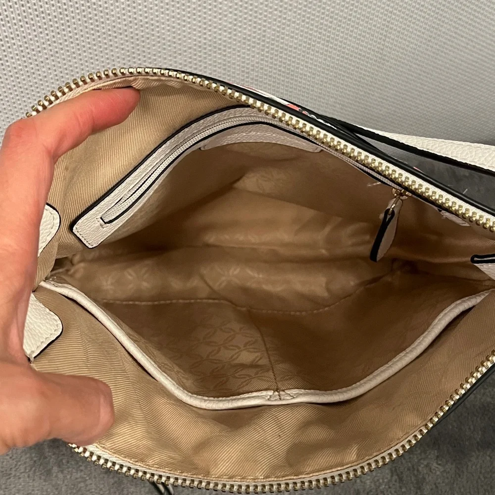 Dana Buchman floral purse/ crossbody bag. 7 pockets. Multicolored. Spring Summer - Picture 12 of 15